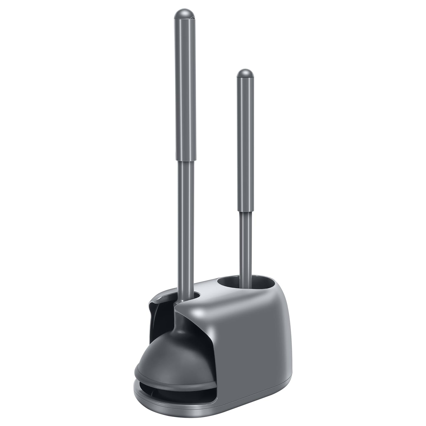 SetSail Toilet Brush & Plunger Combo, Black
