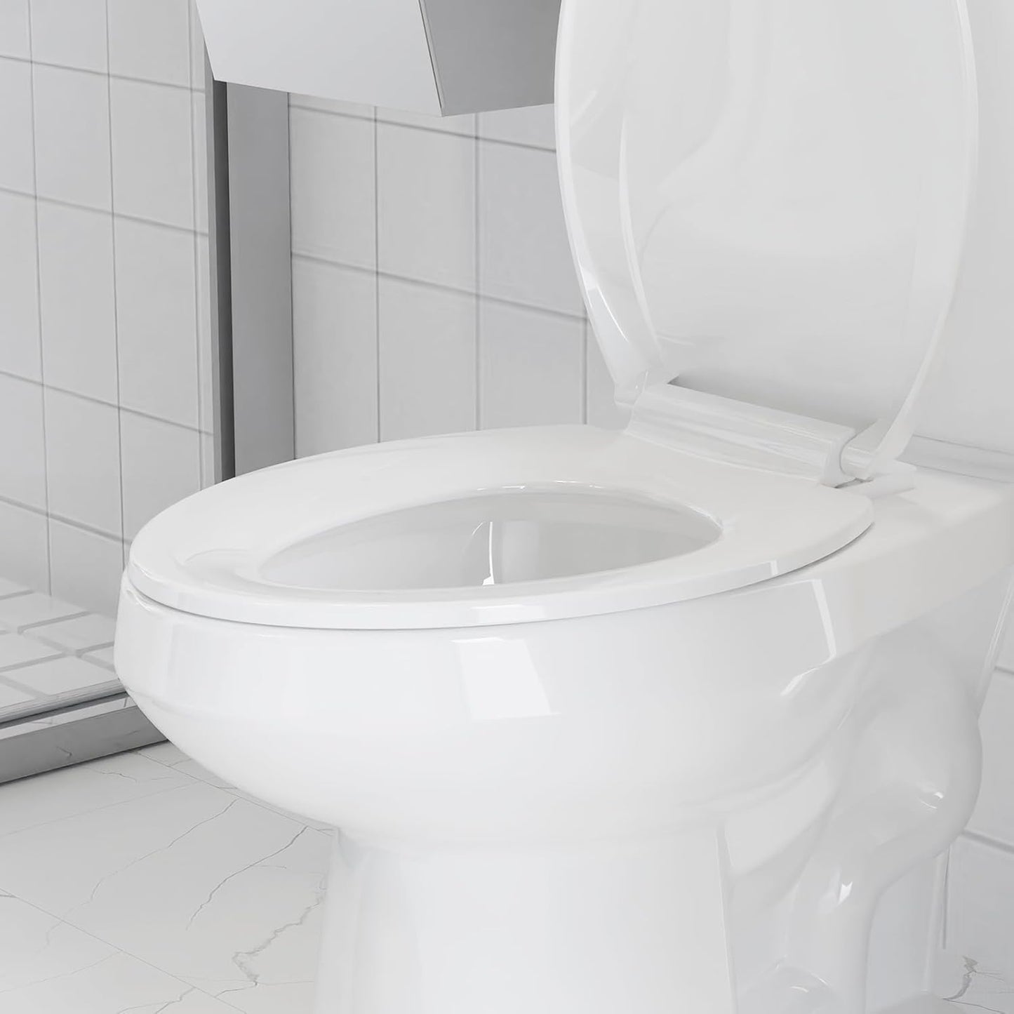 Elongated Soft Close Toilet Seat