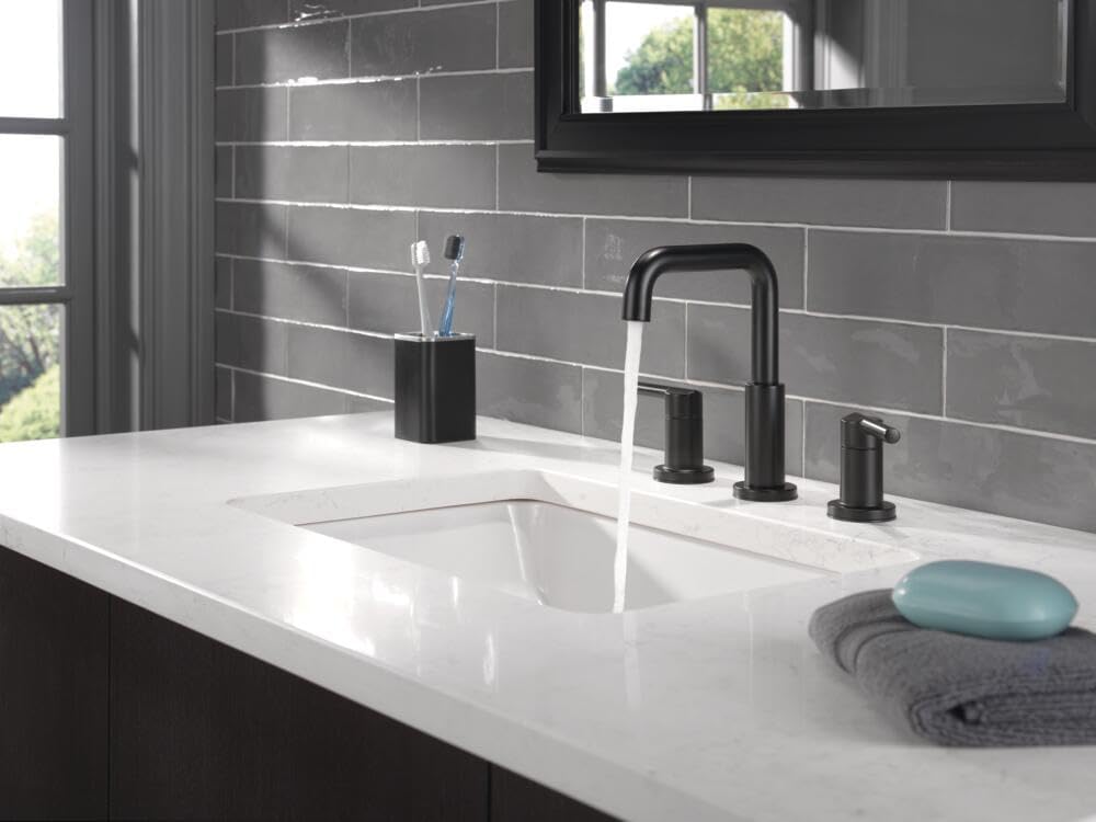 Delta Nicoli Matte Black Faucet