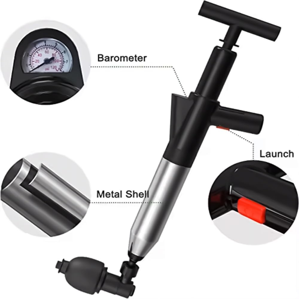 Stainless Steel Toilet Plunger