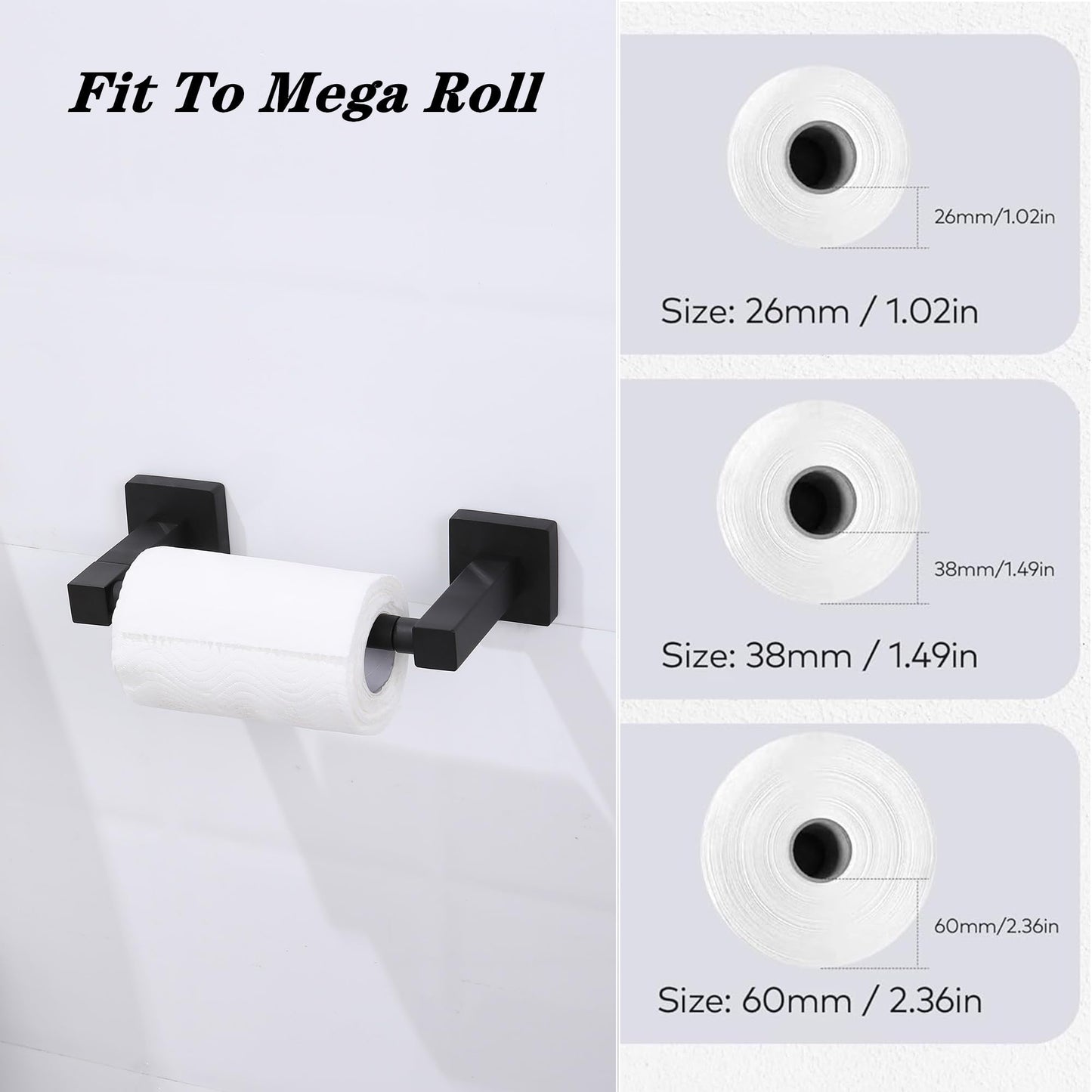 Brushed Gold Wall-Mount Toilet Paper Holder