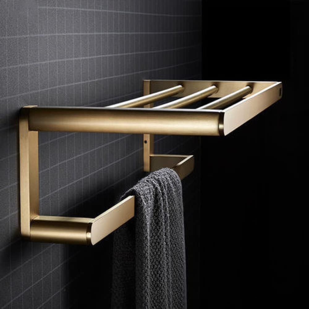 Bathroom Accessories Set, Brushed Gold