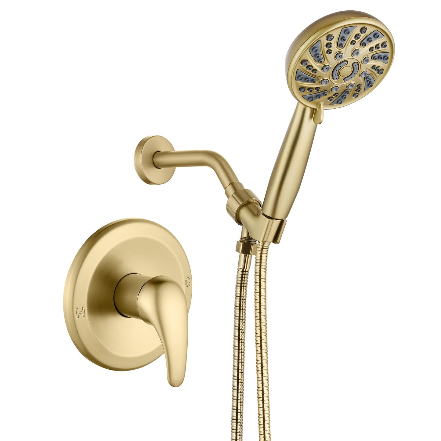 gotonovo Matte Black Shower Set