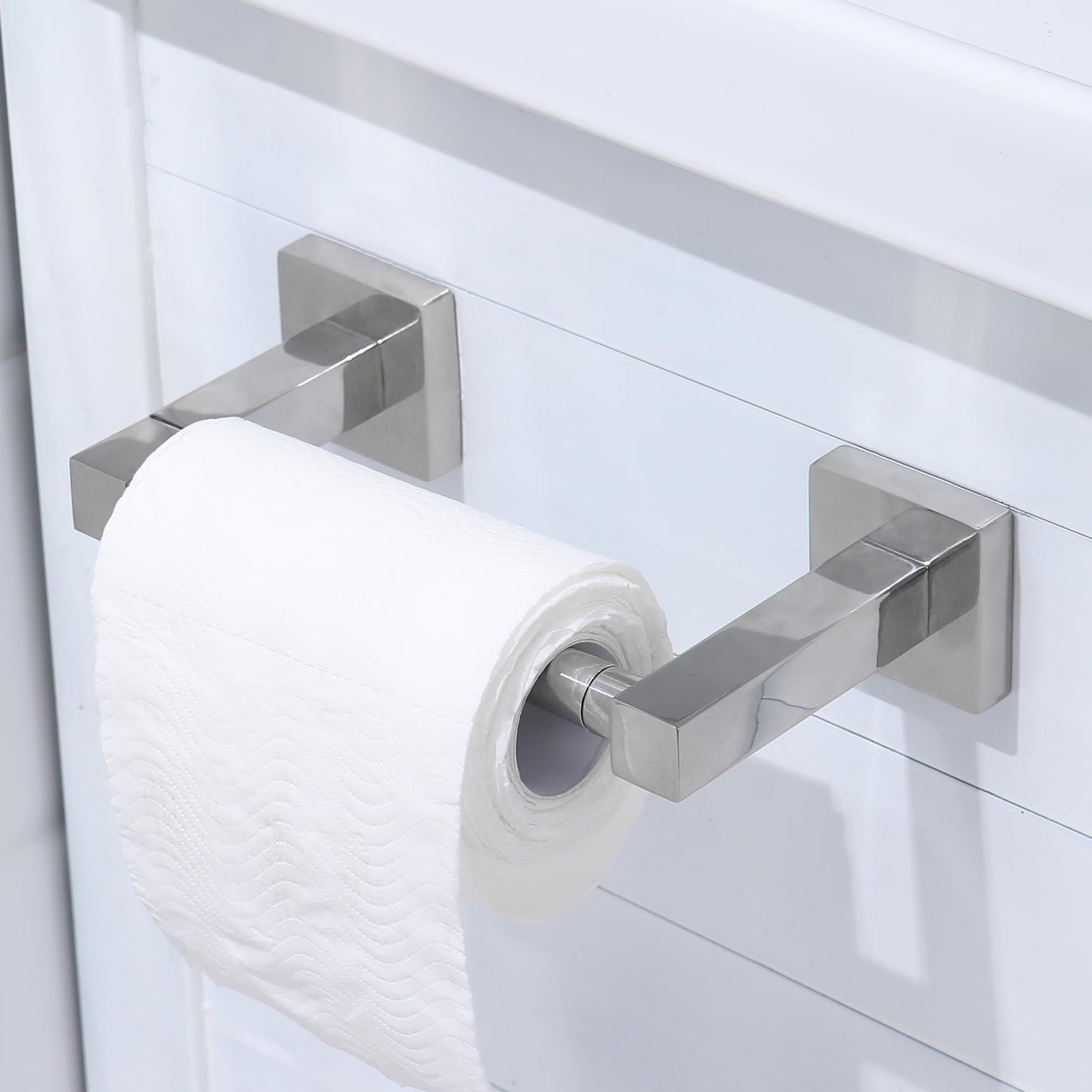 Brushed Gold Wall-Mount Toilet Paper Holder