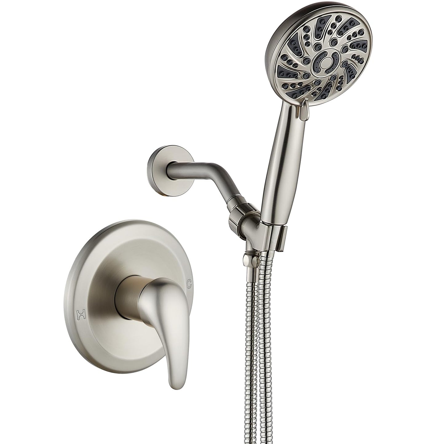 gotonovo Matte Black Shower Set