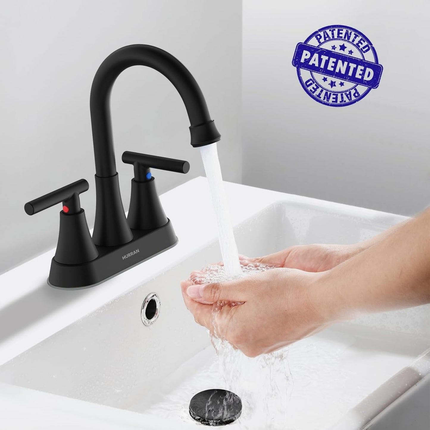 Hurran Matte Black Faucet