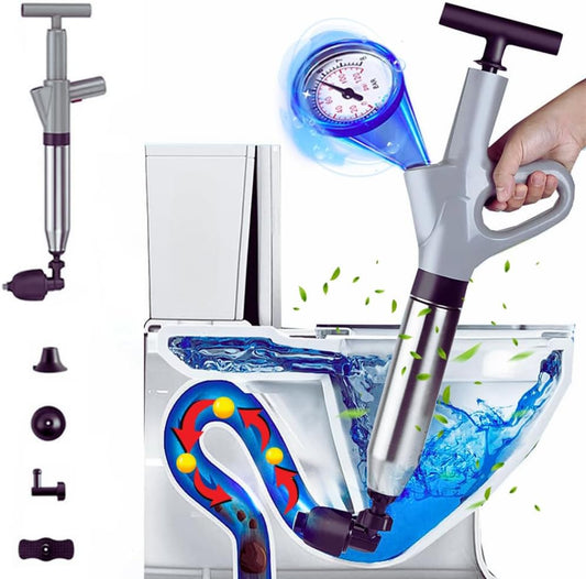 Stainless Steel Toilet Plunger