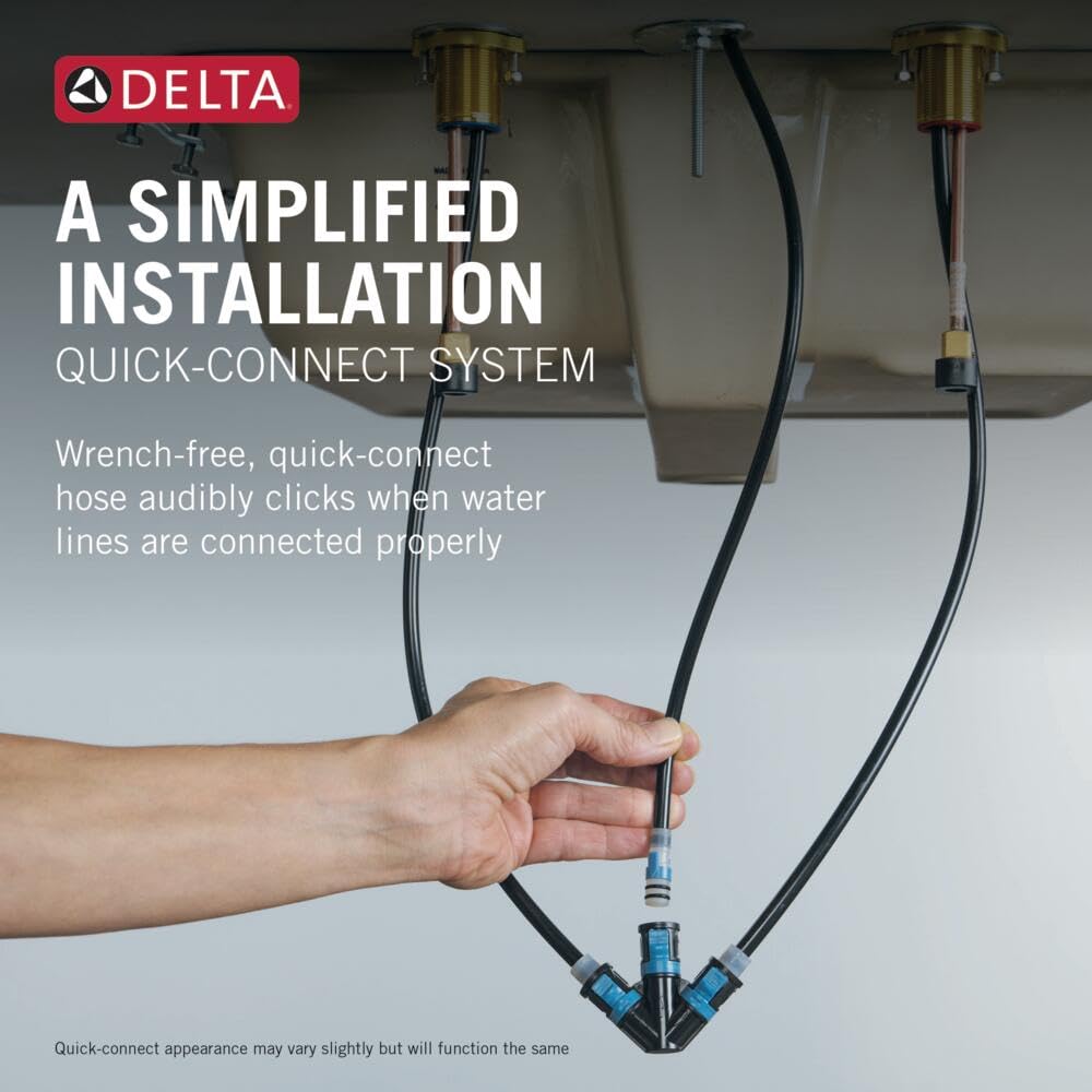 Delta Geist Brushed Nickel Faucet