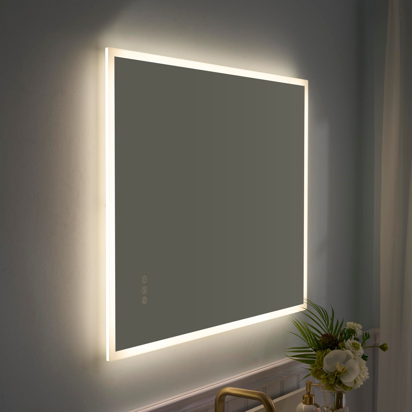 WELLFOR LED Mirror – Anti-Fog