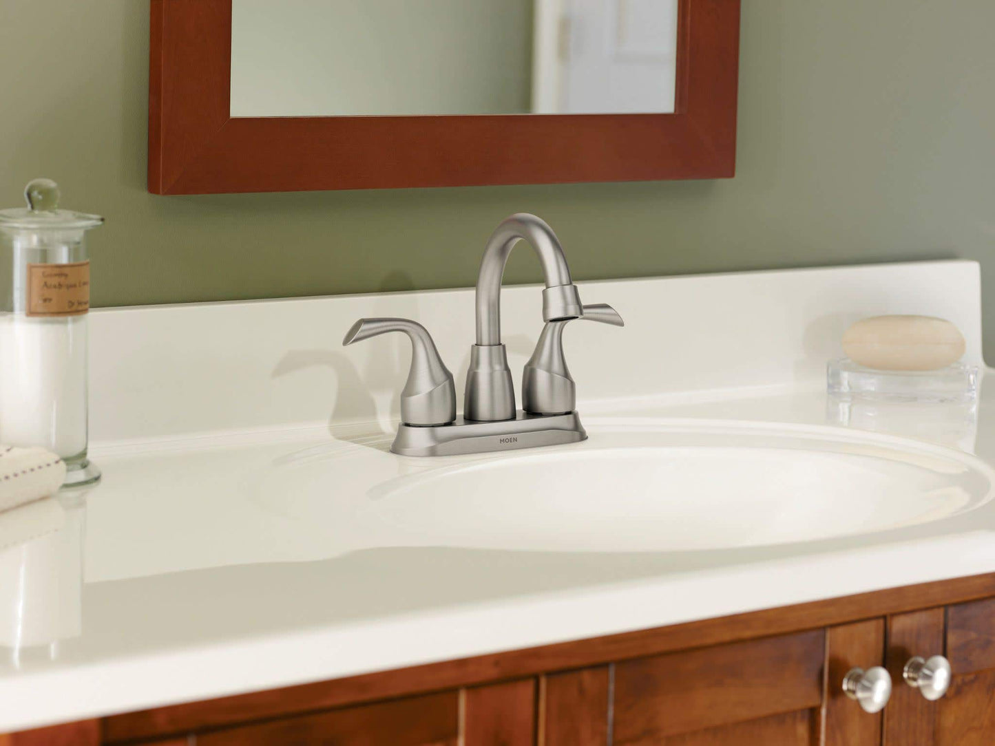 Moen Idora Brushed Nickel Faucet