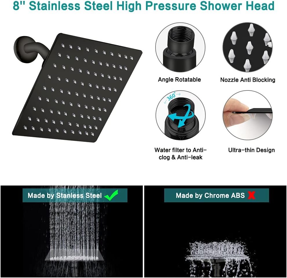 Rain & Handheld Shower Combo