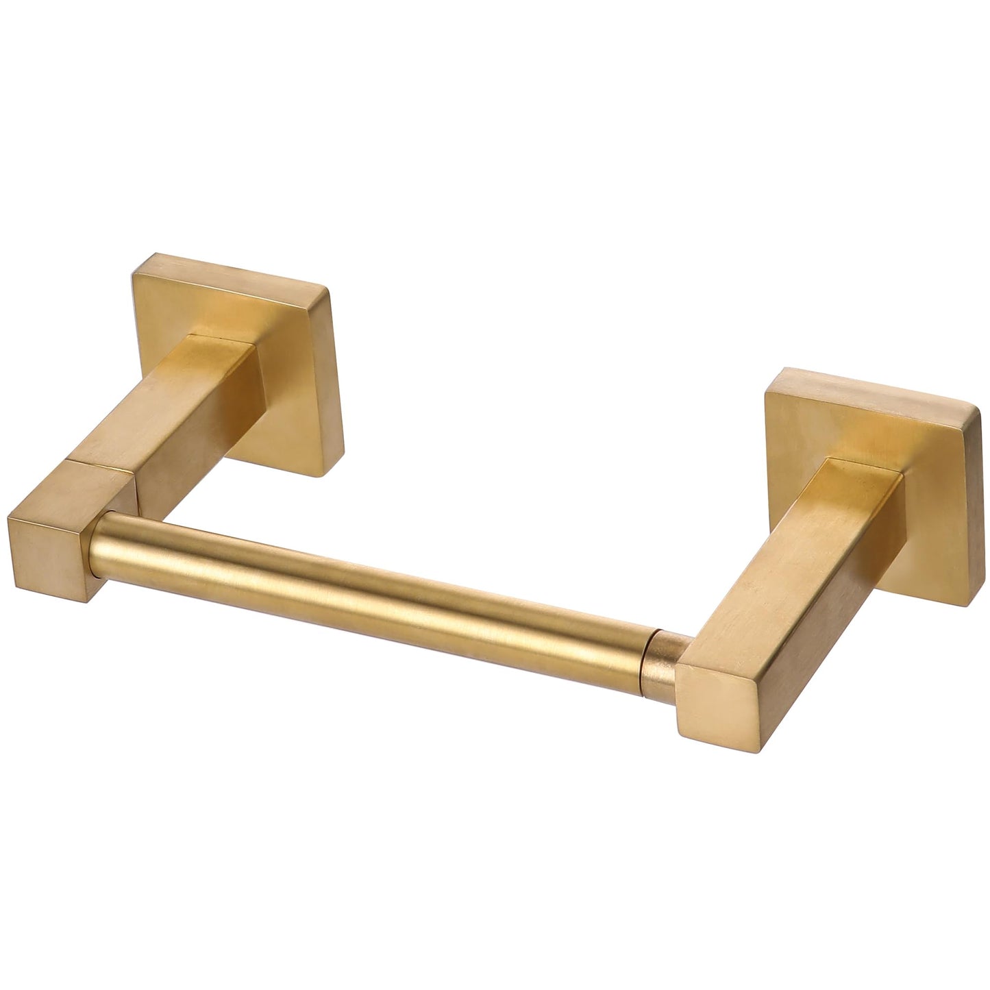 Brushed Gold Wall-Mount Toilet Paper Holder