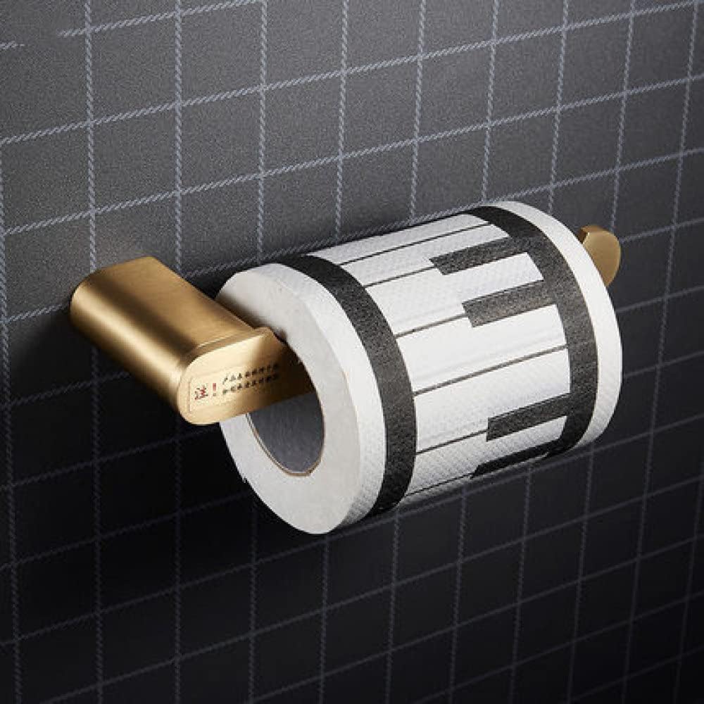 Bathroom Accessories Set, Brushed Gold