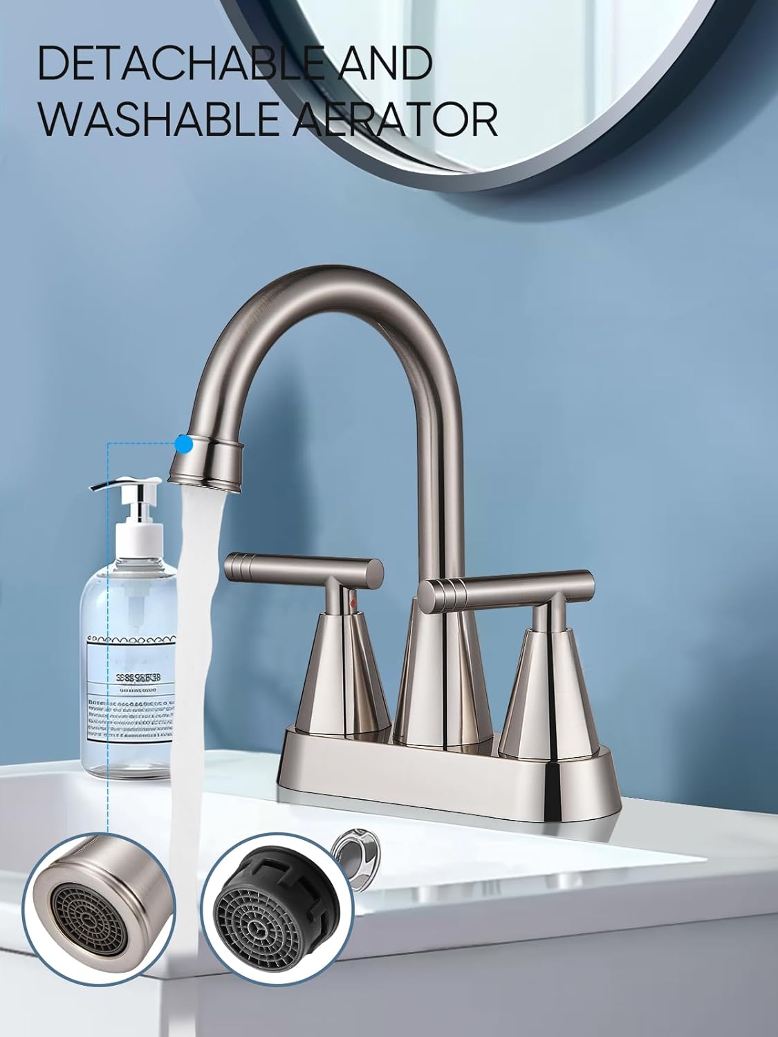 Cobbe Brushed Nickel Faucet
