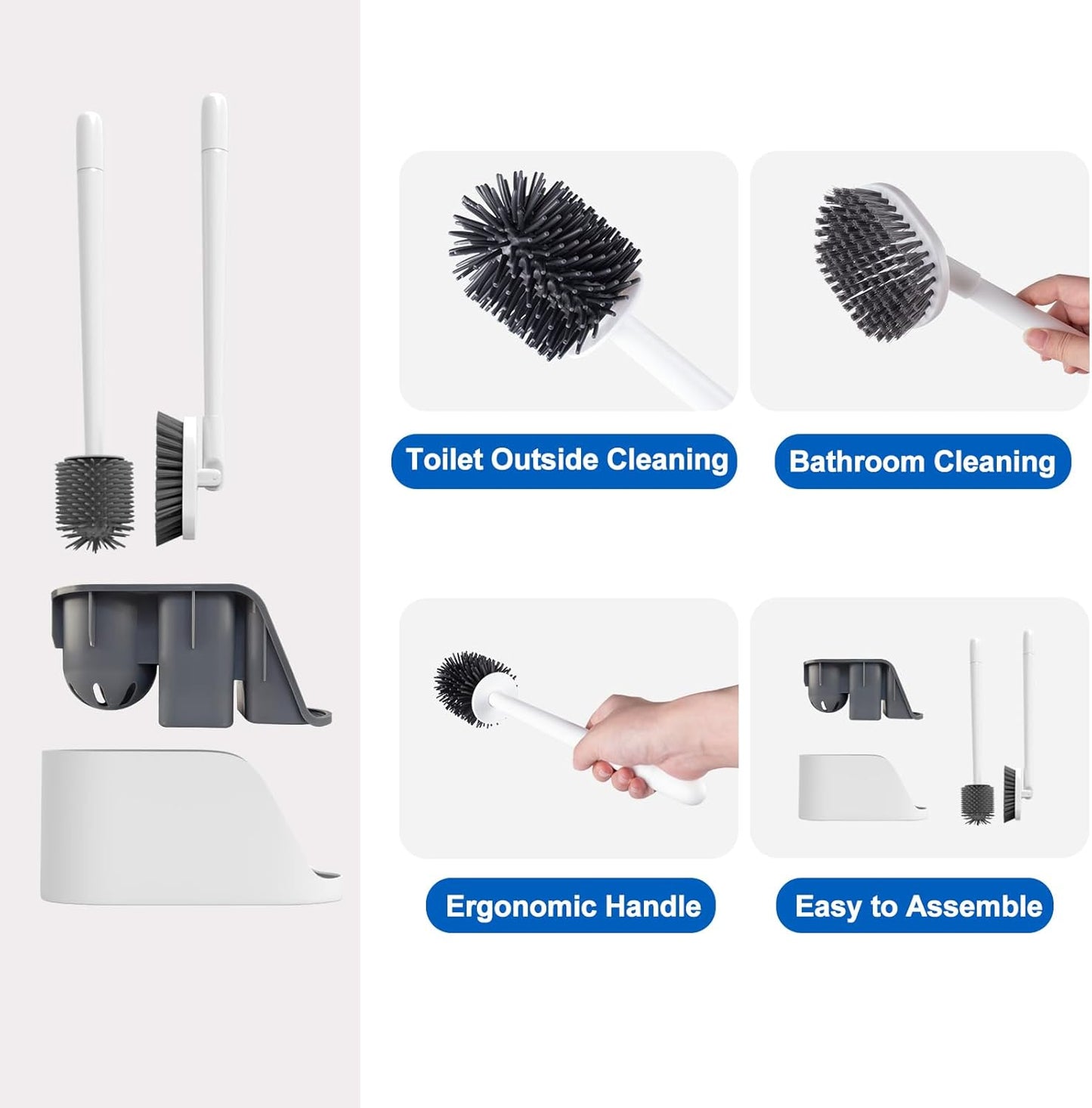 Toilet Brush Set – Heavy Duty