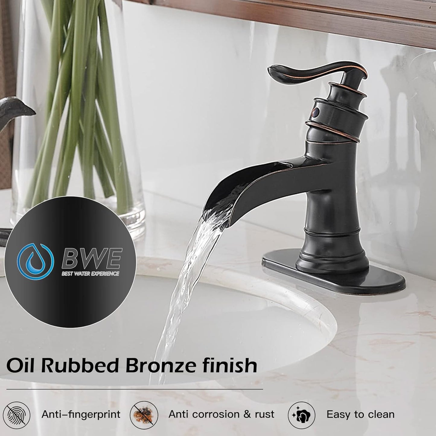 BWE Waterfall Bronze Faucet