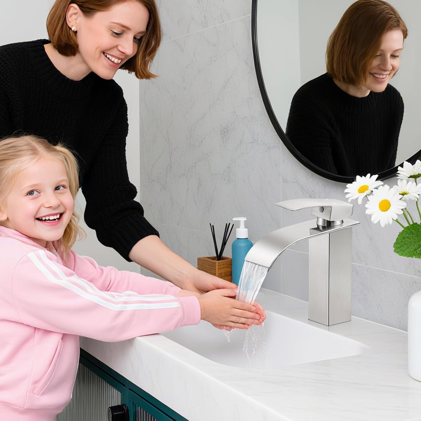 Waterfall Bathroom Faucet