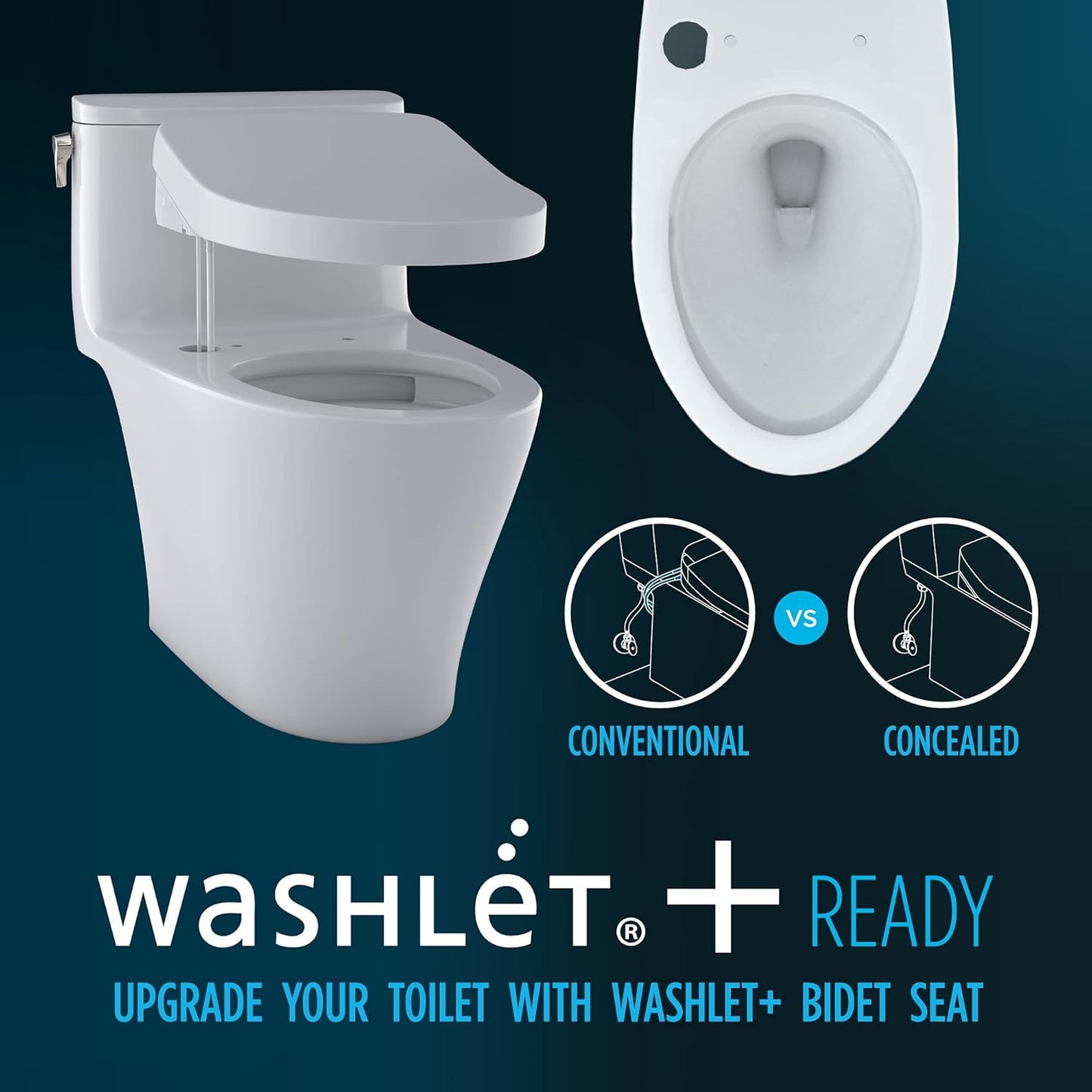 Drake ADA Toilet – 1.28 GPF, White