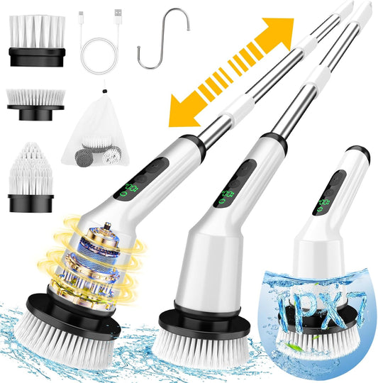 Cordless Electric Spin Scrubber