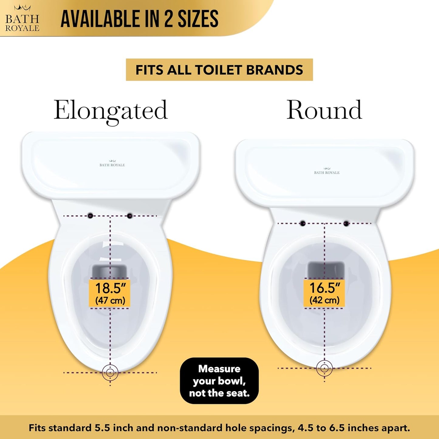 Heavy Duty Soft Close Elongated Toilet Seat BR237-00
