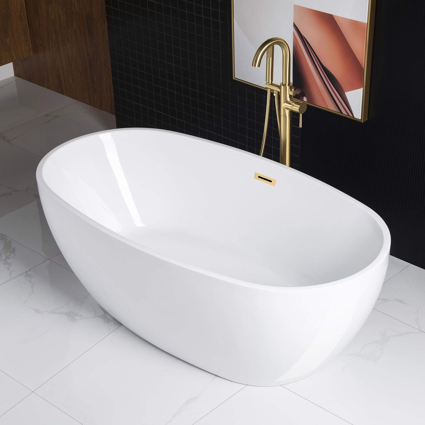 67" WOODBRIDGE Tub