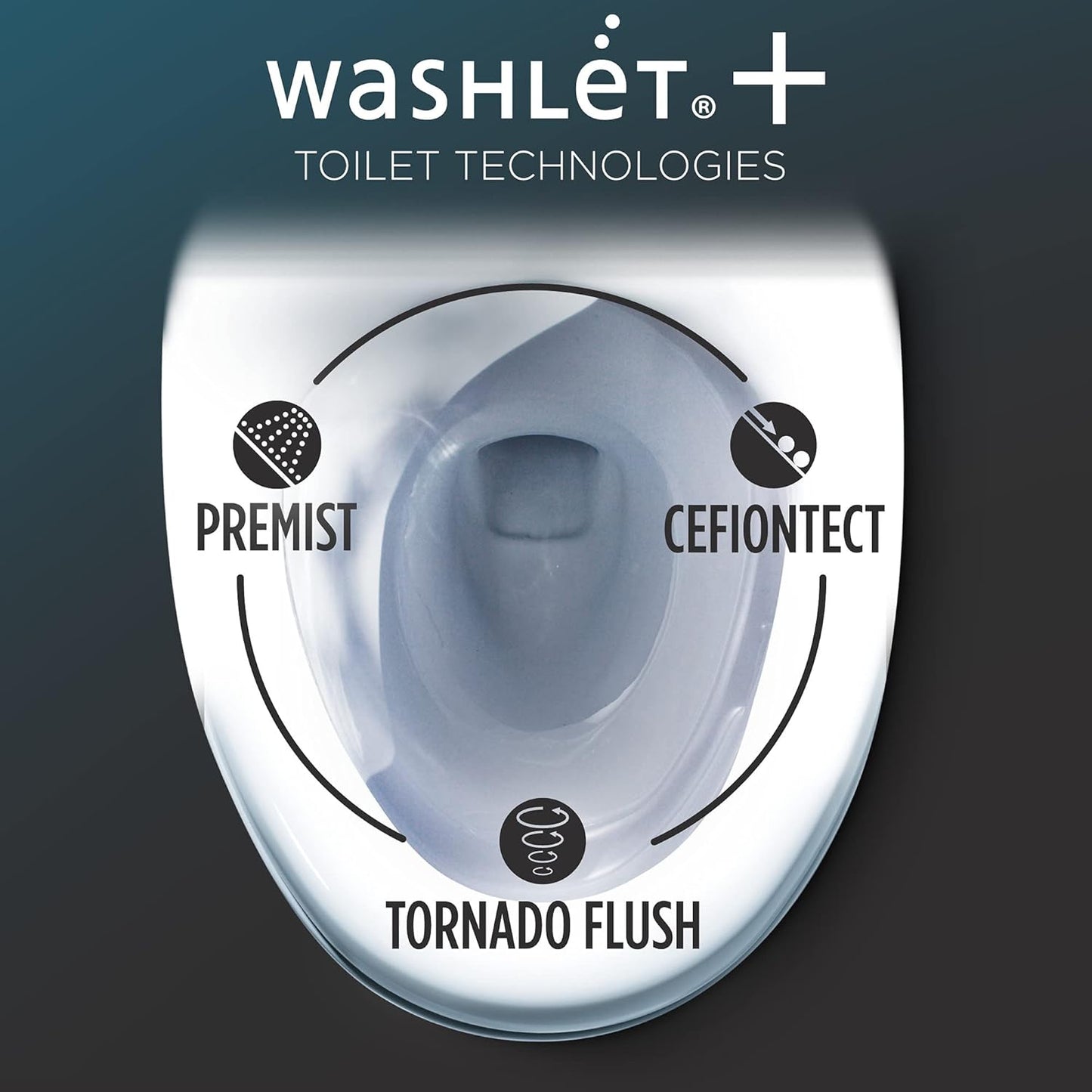 TOTO Drake Toilet – 1.28 GPF, White