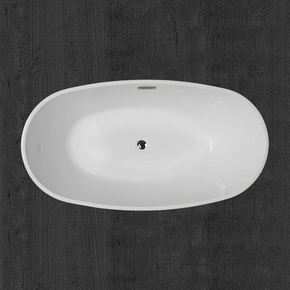 59" WOODBRIDGE Tub - White