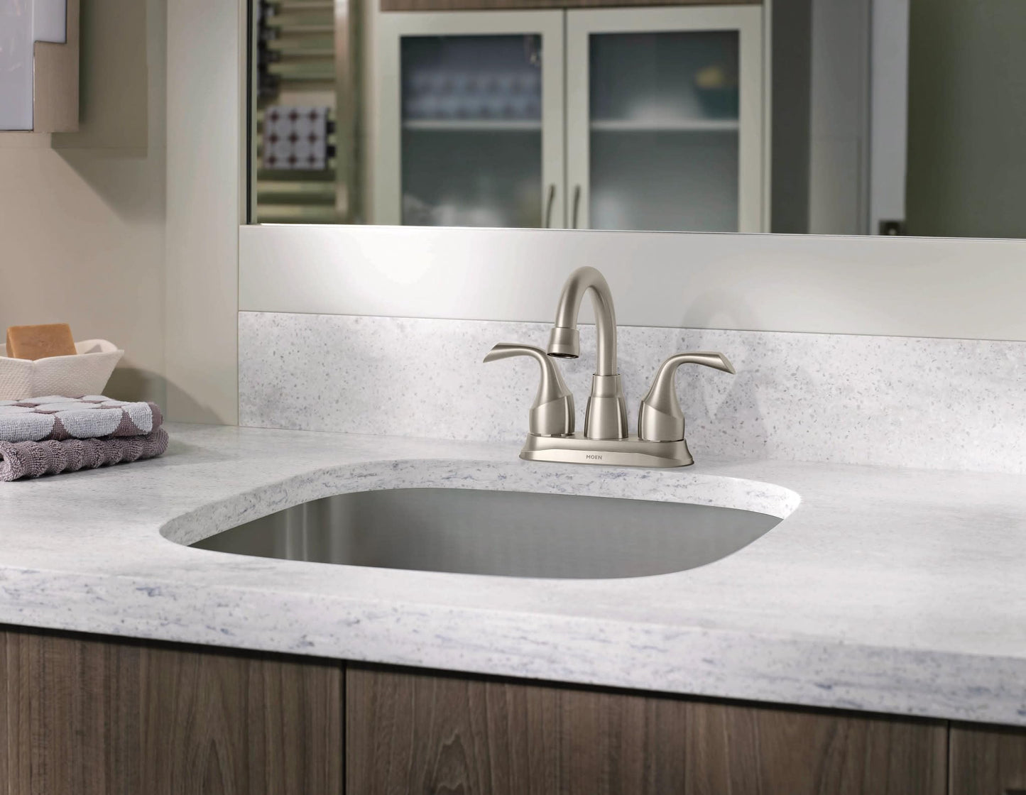 Moen Idora Brushed Nickel Faucet