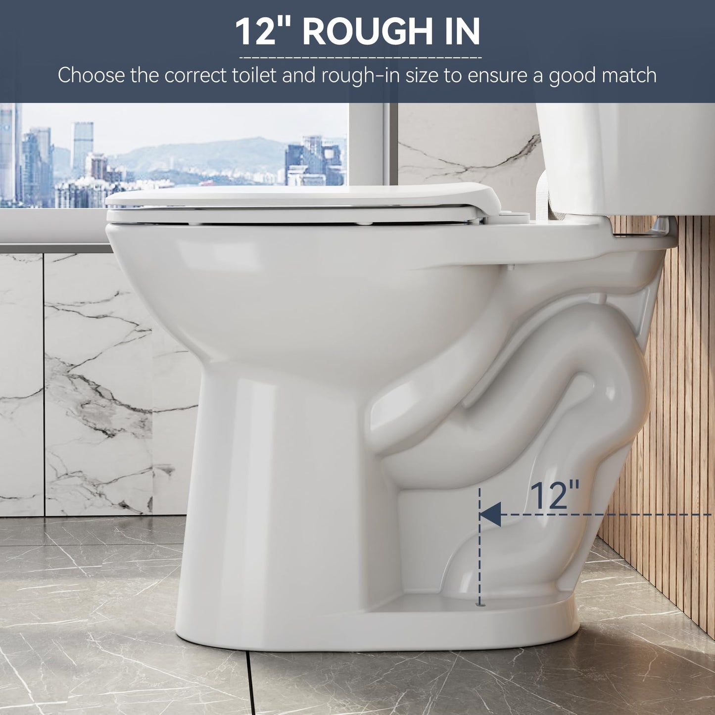 2-Piece ADA Toilet – 1.28 GPF