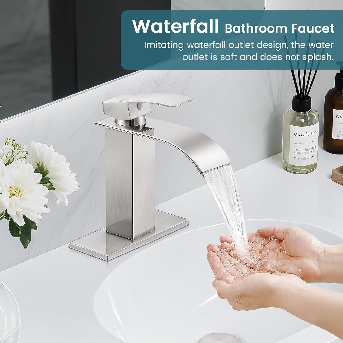 Waterfall Bathroom Faucet