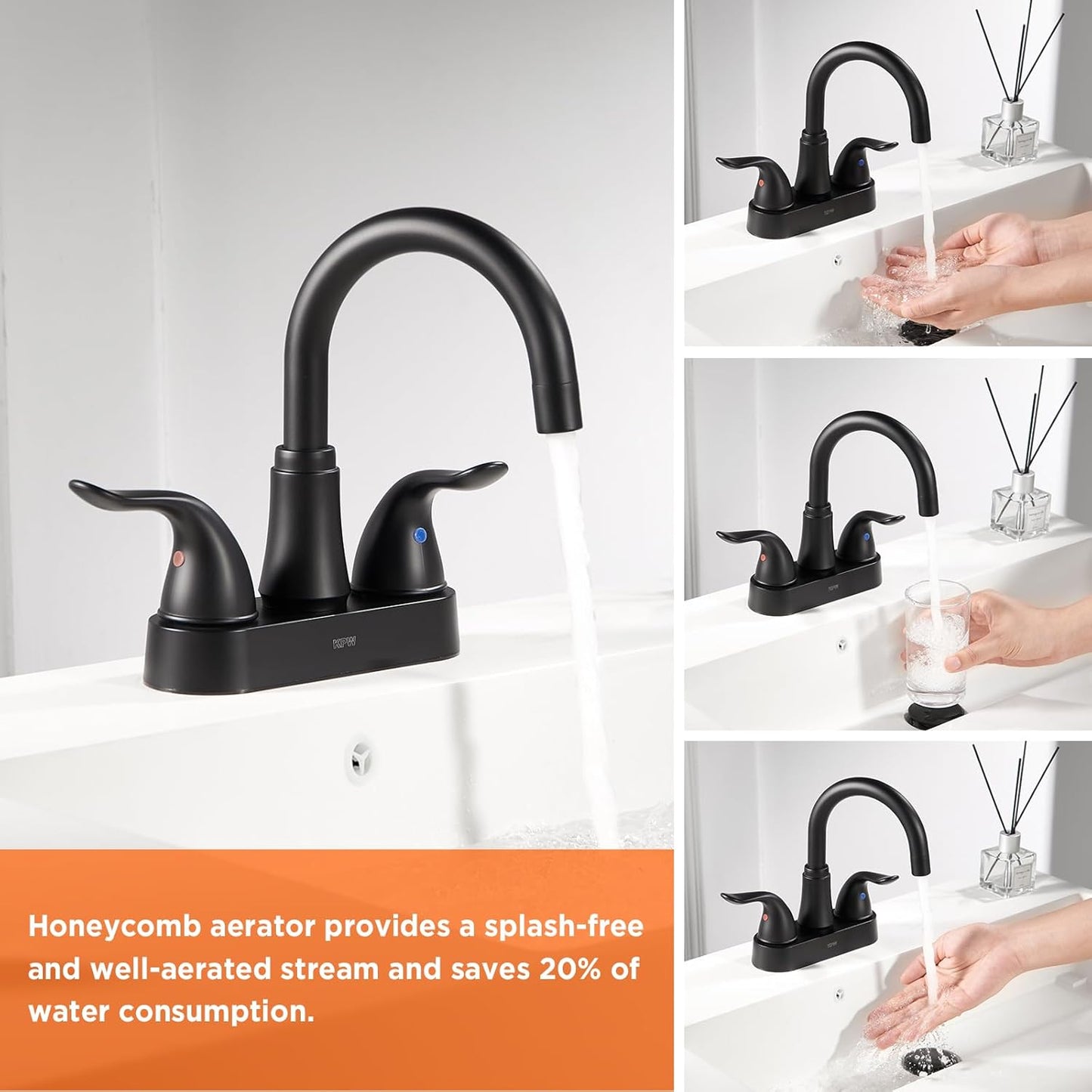 KPW Matte Black Faucet