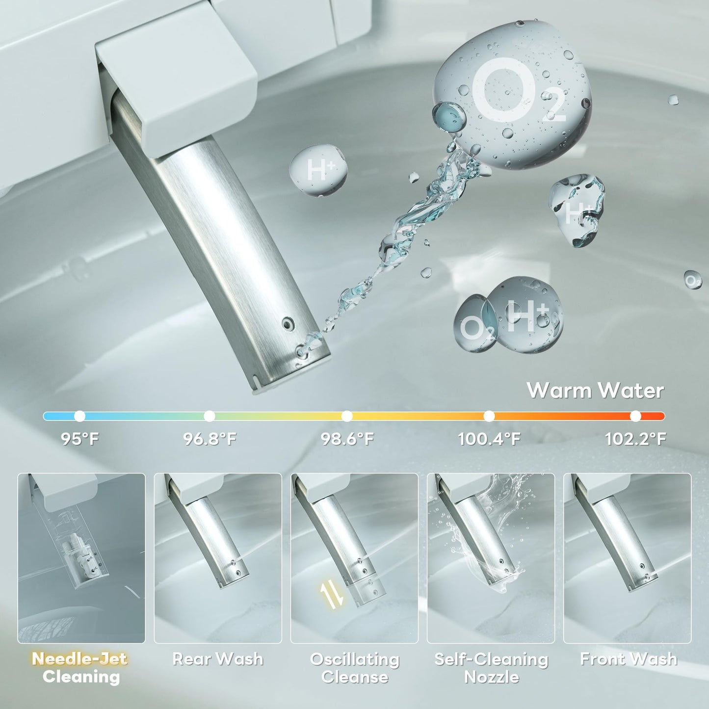 Casta Diva Smart Toilet – Bidet, Black
