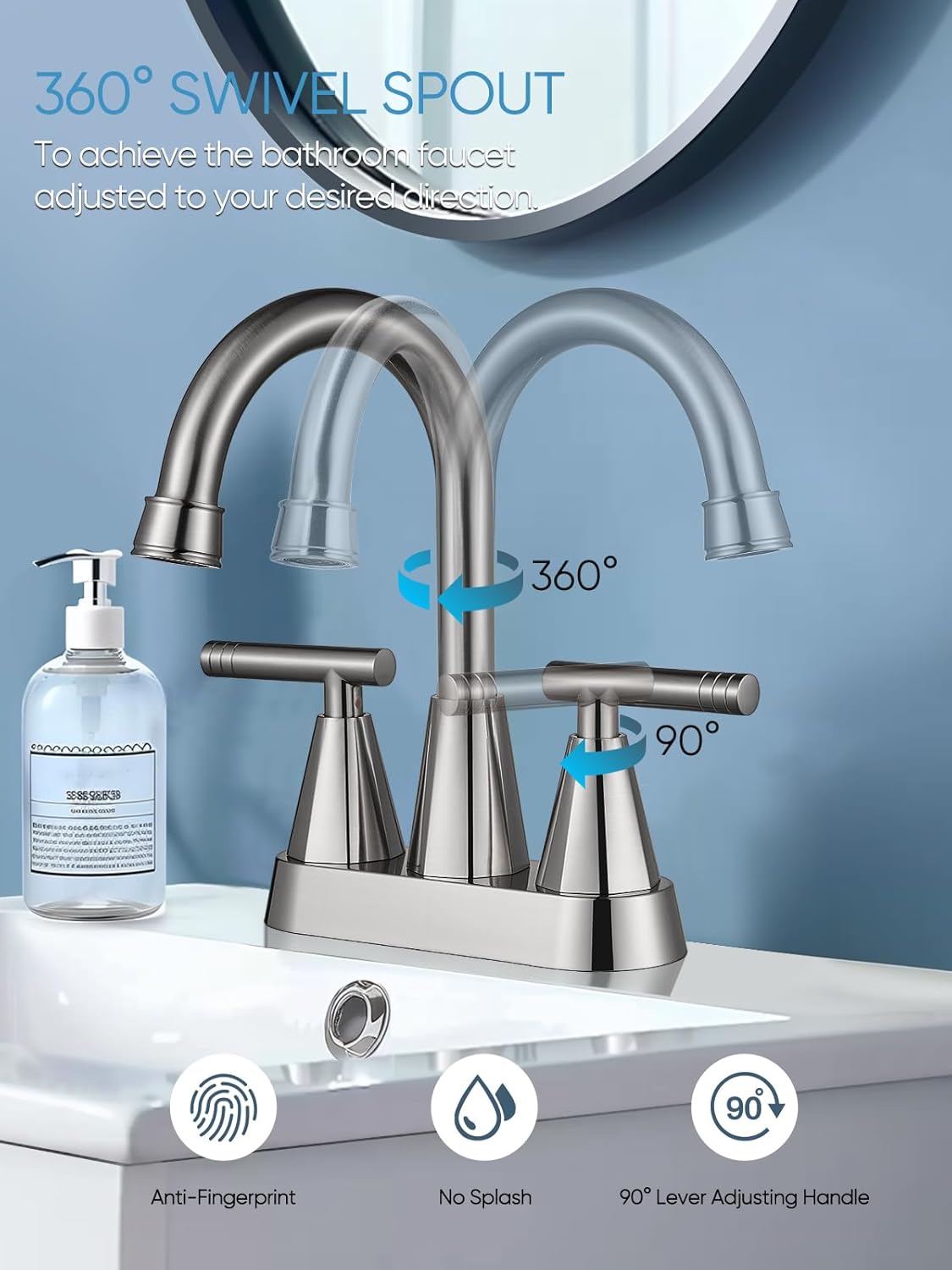 Cobbe Brushed Nickel Faucet