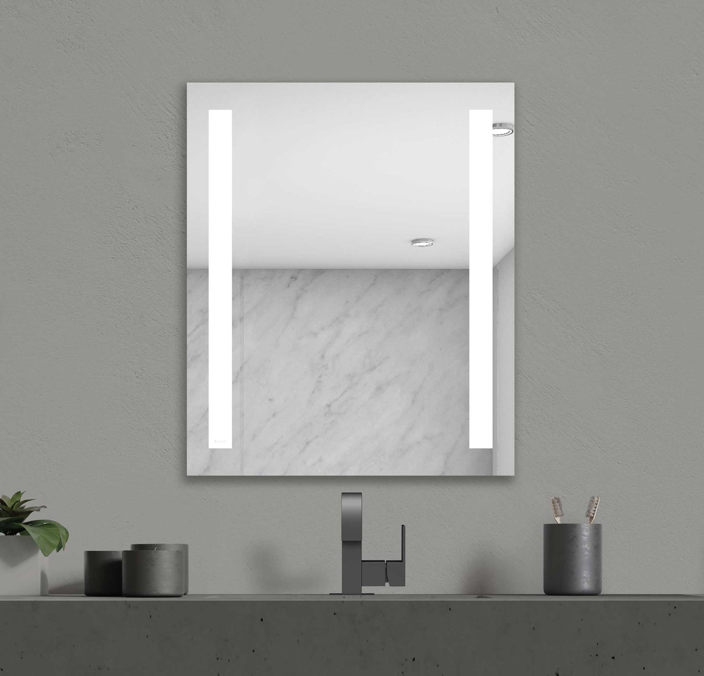 36x36" LED Lighted Bathroom Mirror