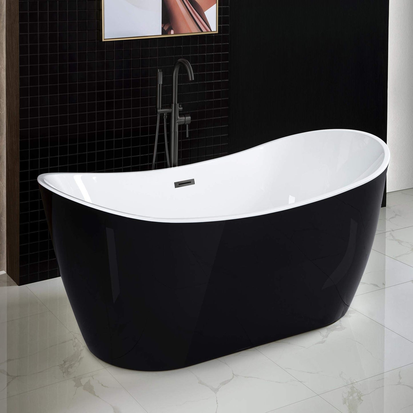 59" WOODBRIDGE Tub