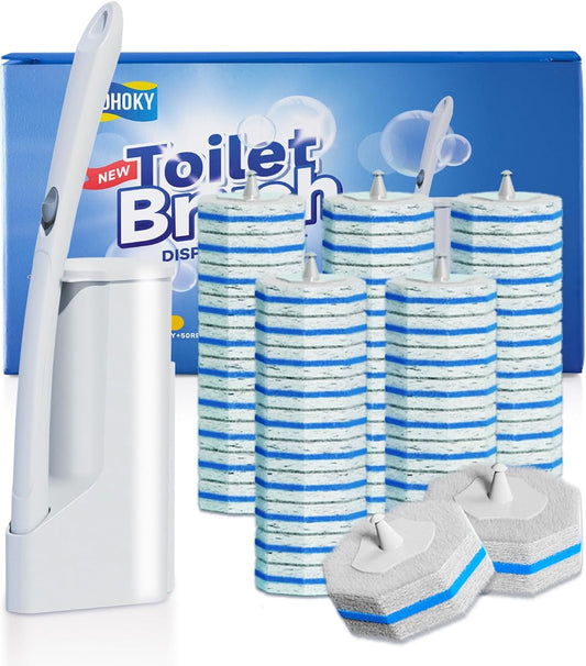 Toilet Brush Kit – 50 Refills