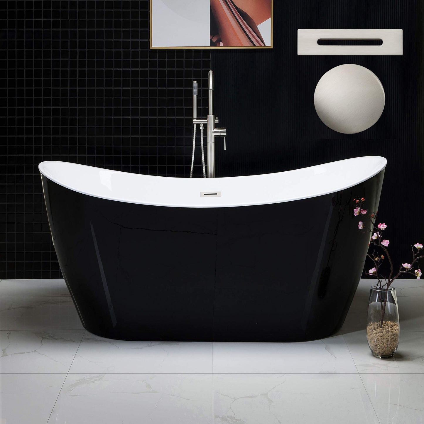 59" WOODBRIDGE Tub