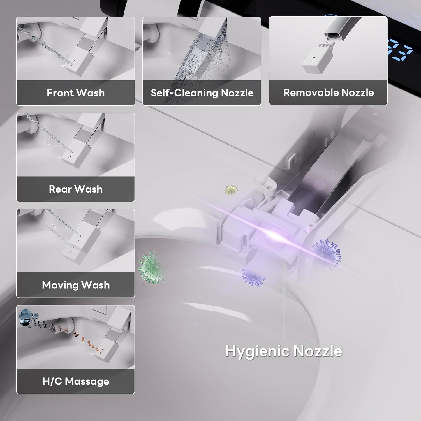 Casta Diva Smart Toilet – ADA Height