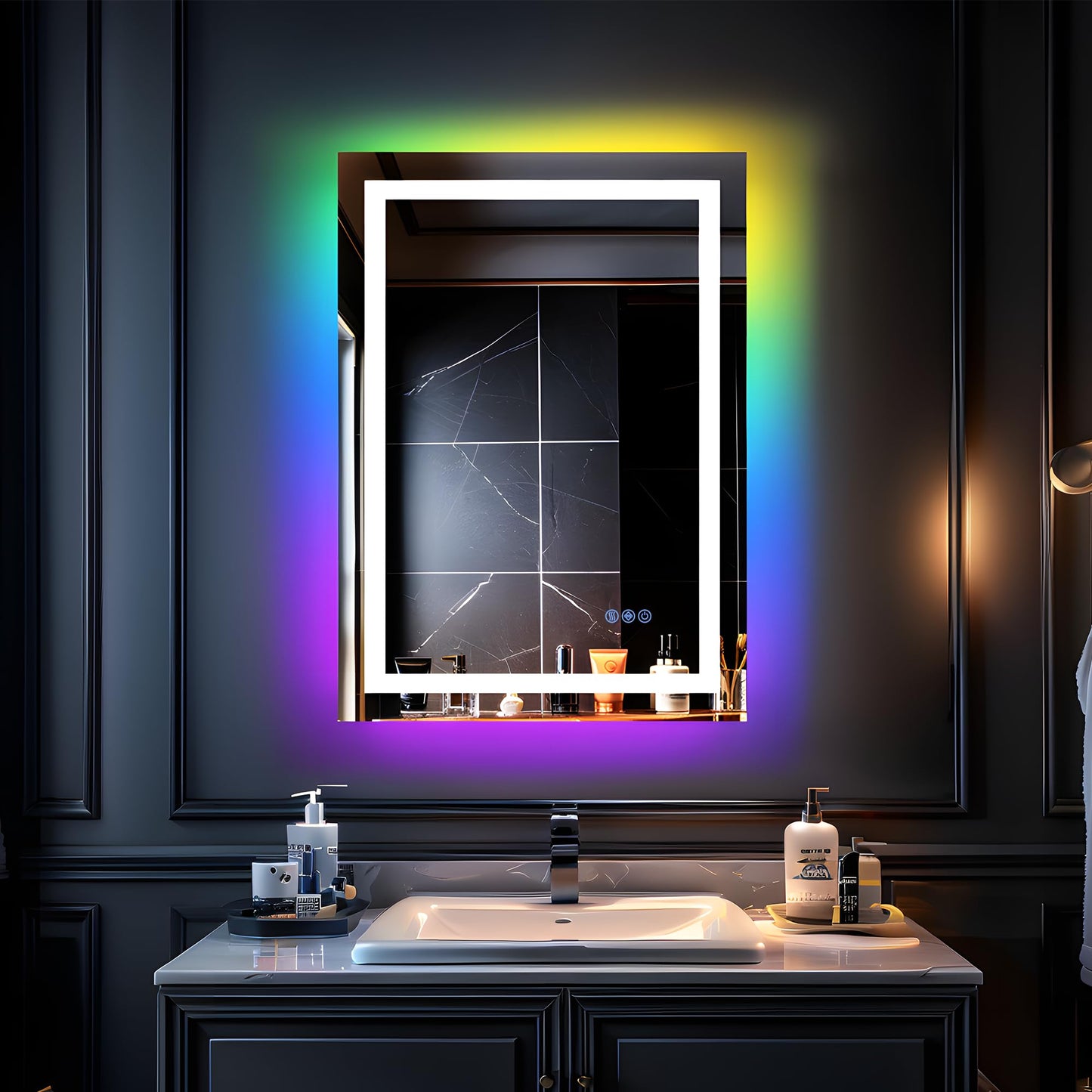 Antok 36x48 LED Bathroom Mirror
