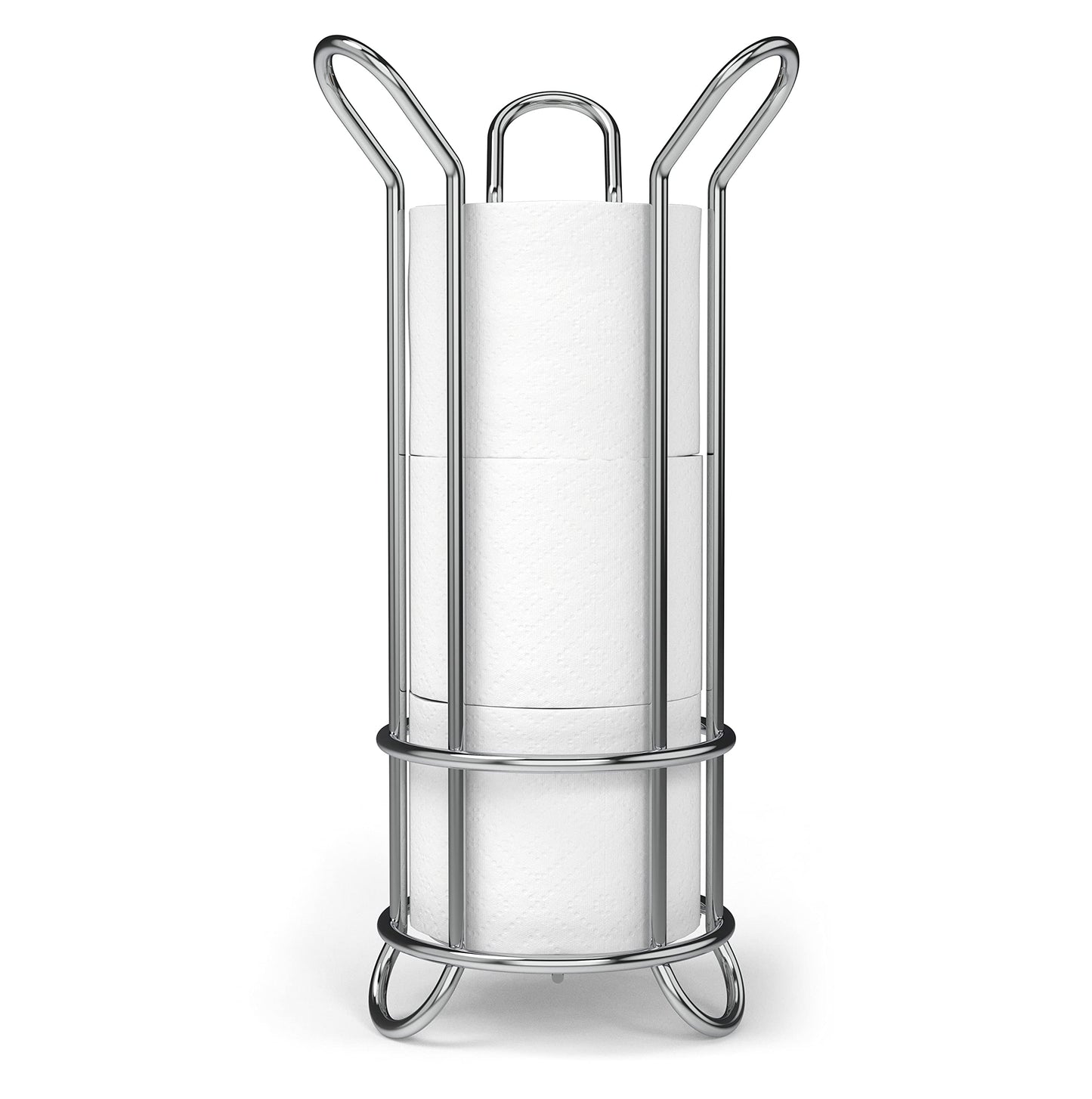 BROOKSTONE Chrome Toilet Paper Holder