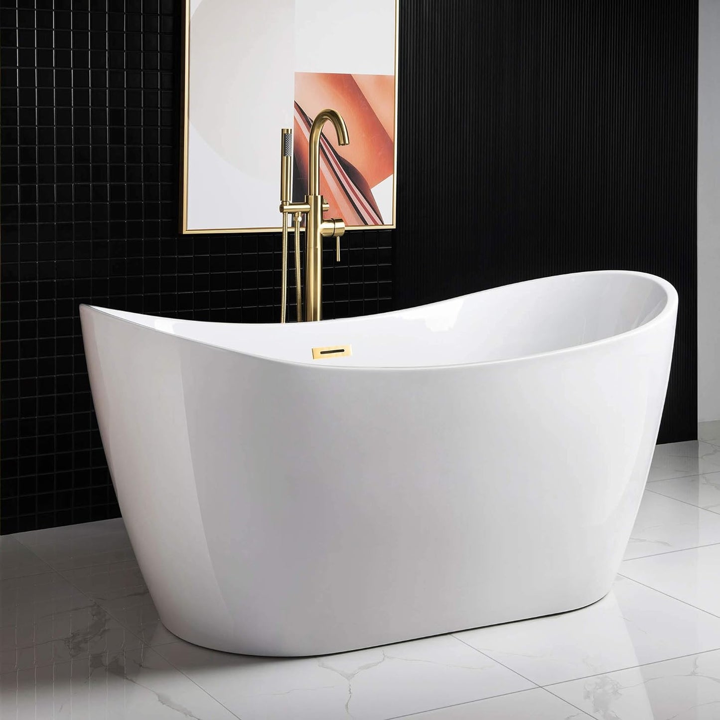 59" WOODBRIDGE Tub