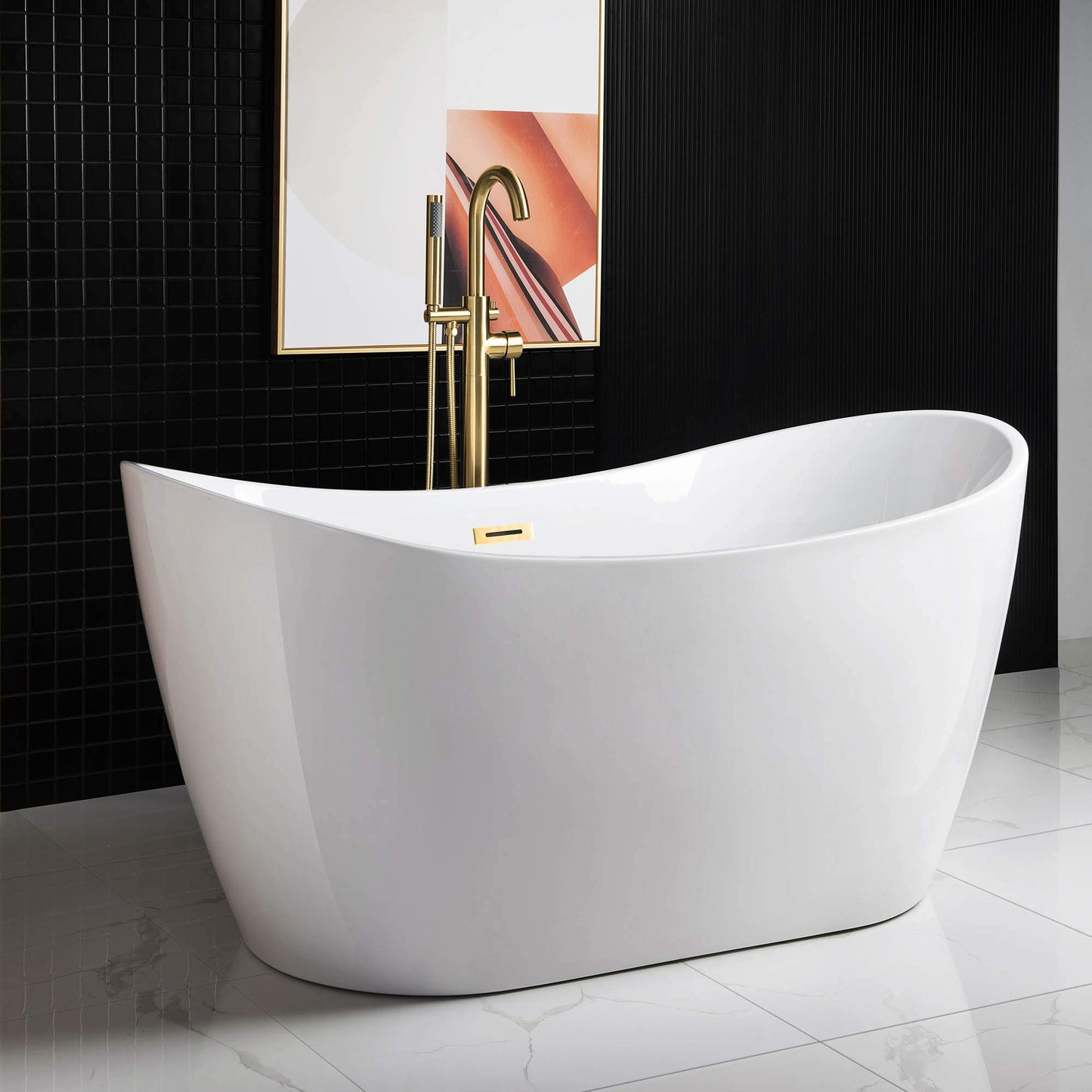59" WOODBRIDGE Tub