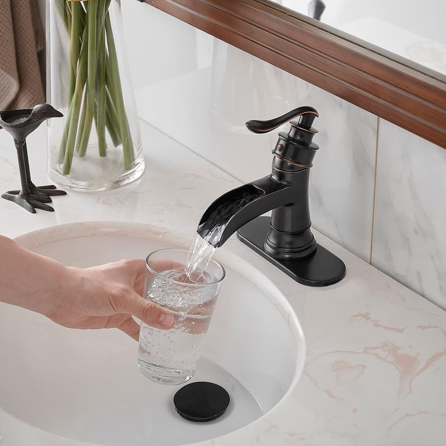 BWE Waterfall Bronze Faucet