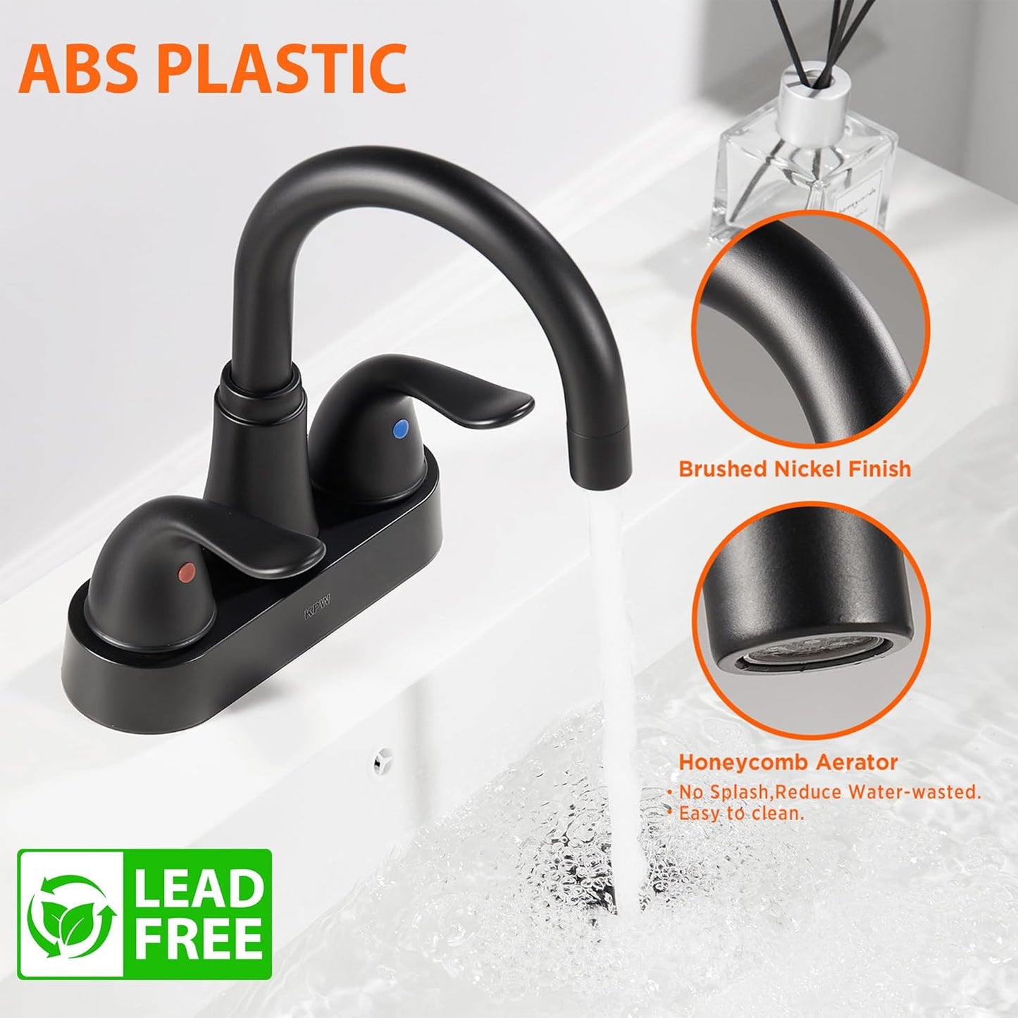 KPW Matte Black Faucet