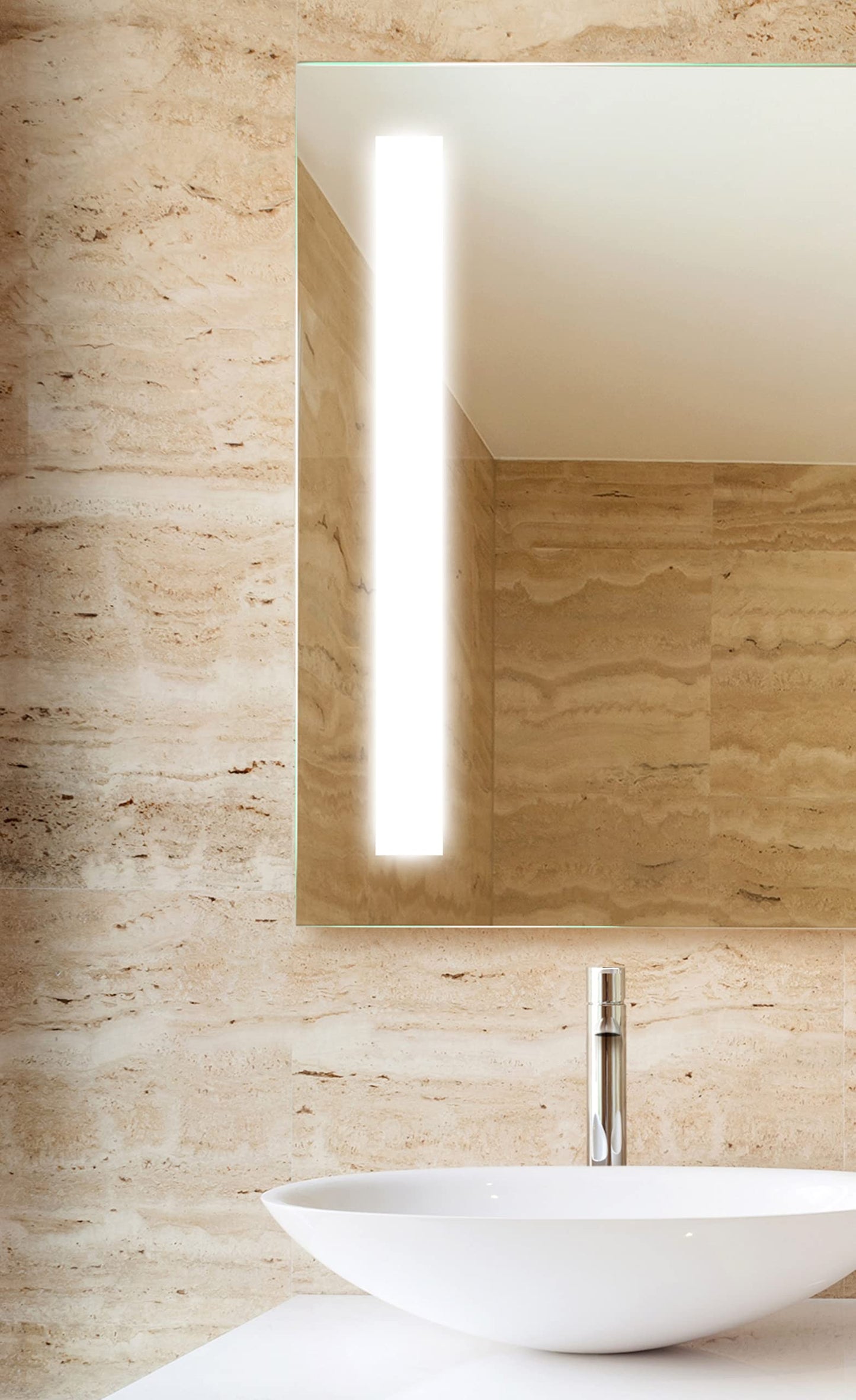 36x36" LED Lighted Bathroom Mirror