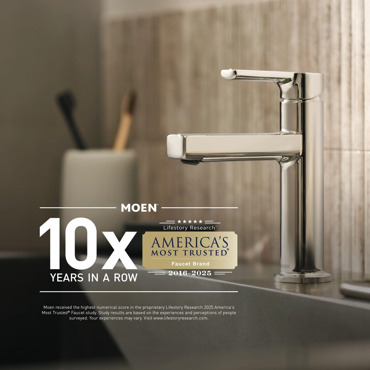 Moen Idora Brushed Nickel Faucet