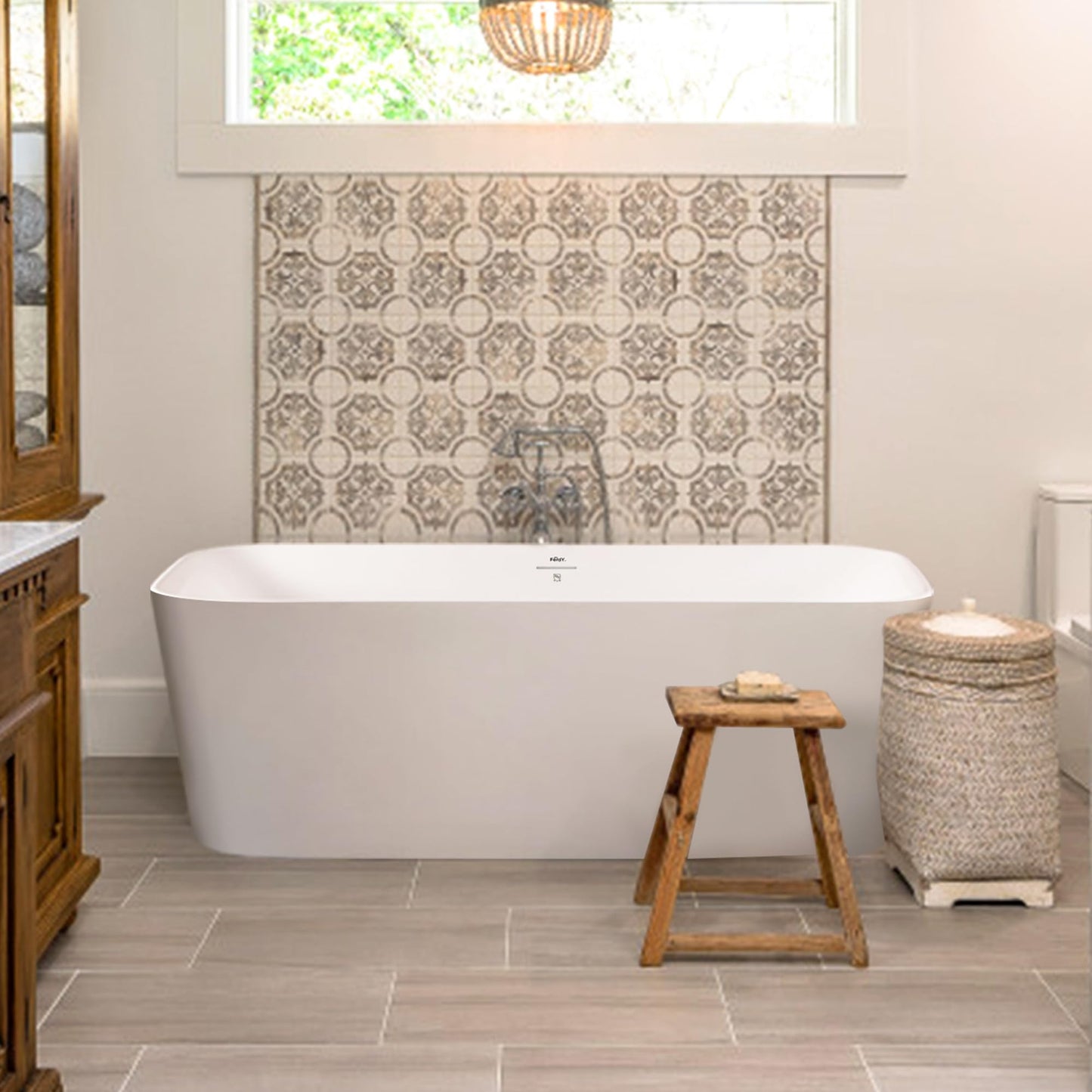 67" FerdY Maui Acrylic Tub