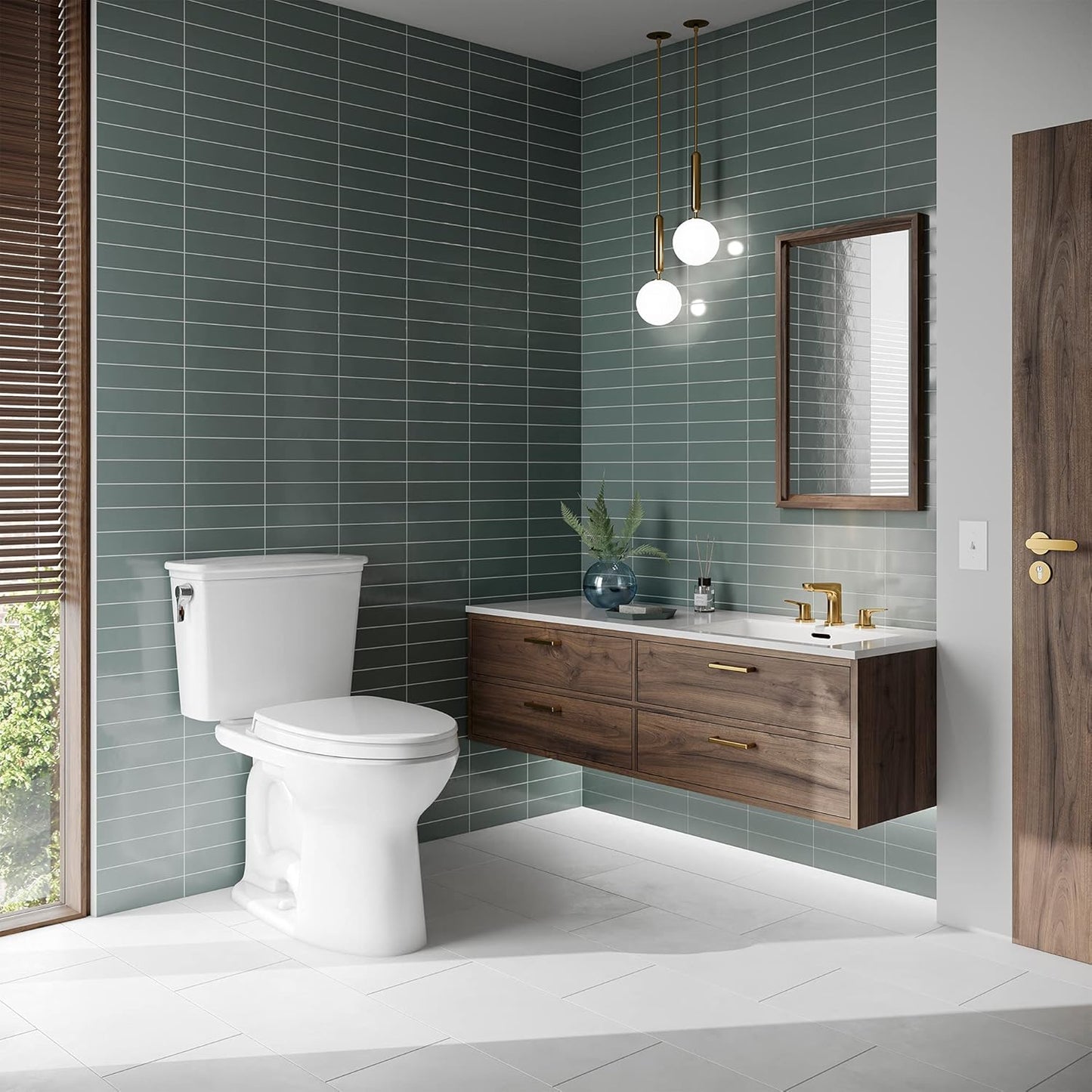 TOTO Drake Toilet – 1.28 GPF, White