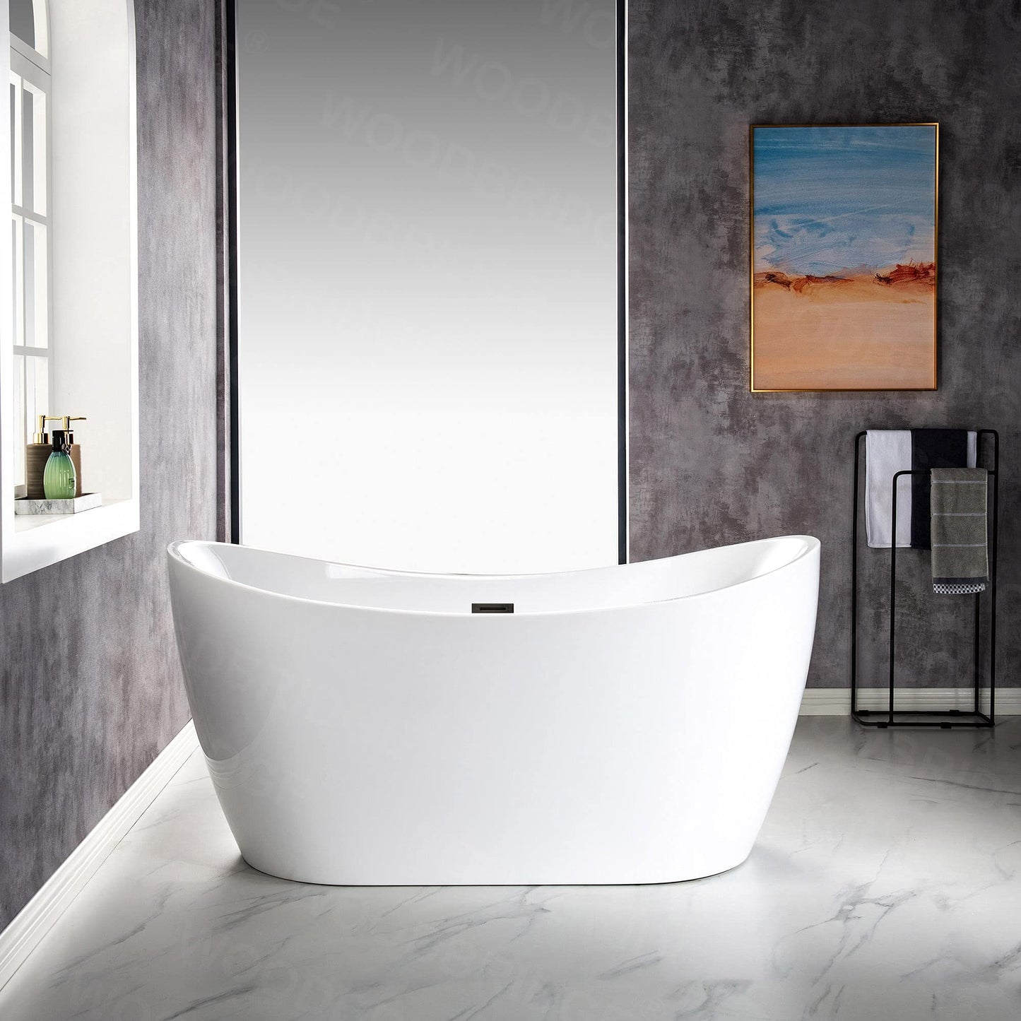 59" WOODBRIDGE Tub