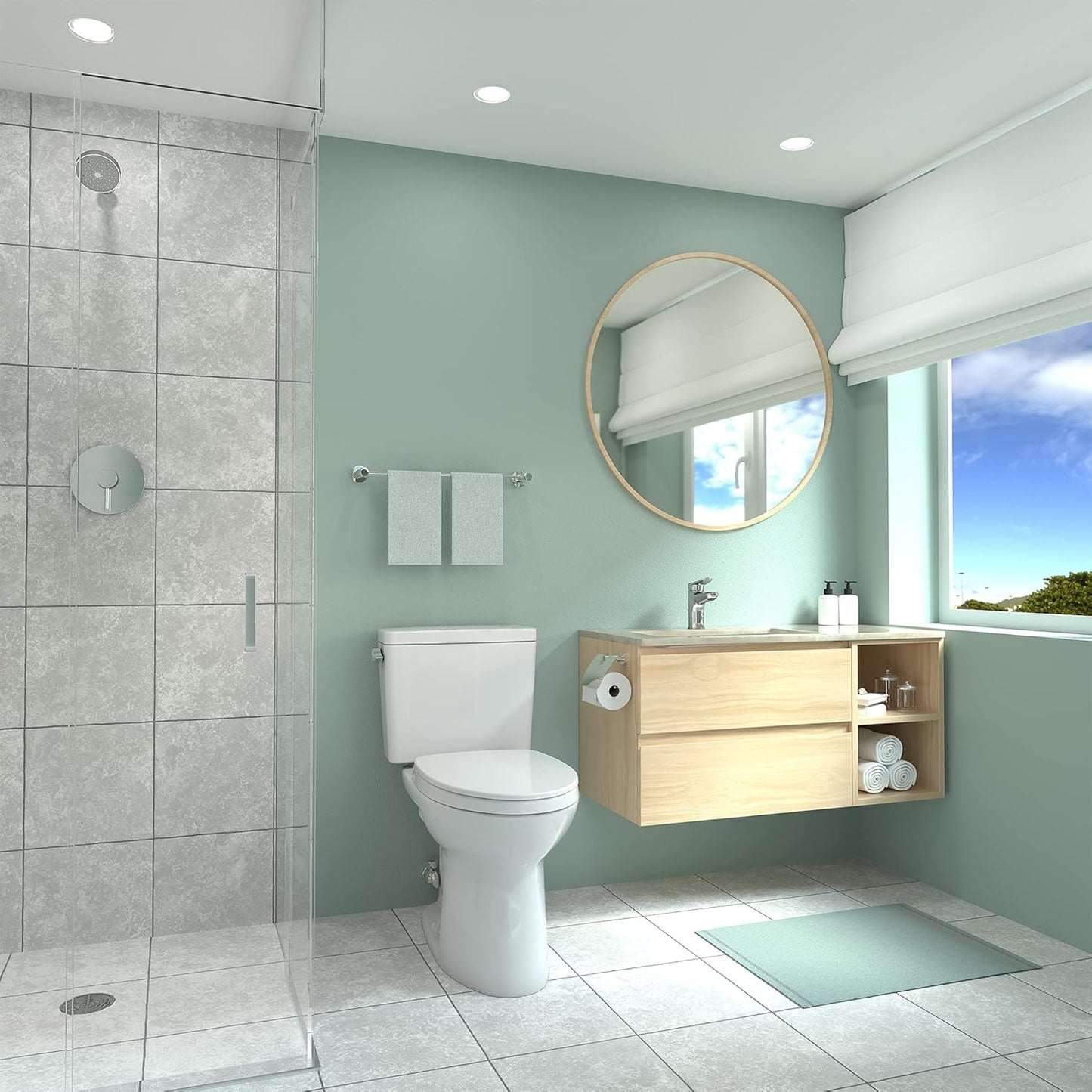 Drake ADA Toilet – 1.28 GPF, White